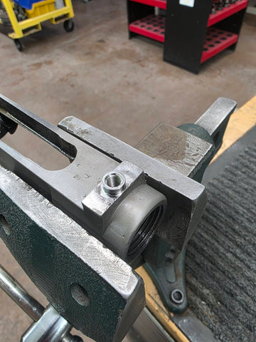 GUNSMITHING SERVICES:  Receiver guard screw restoration/alteration