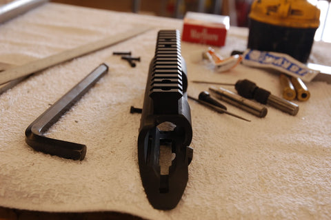 GUNSMITHING SERVICES: Clip Slotting M700 for M40 Style Optic Base