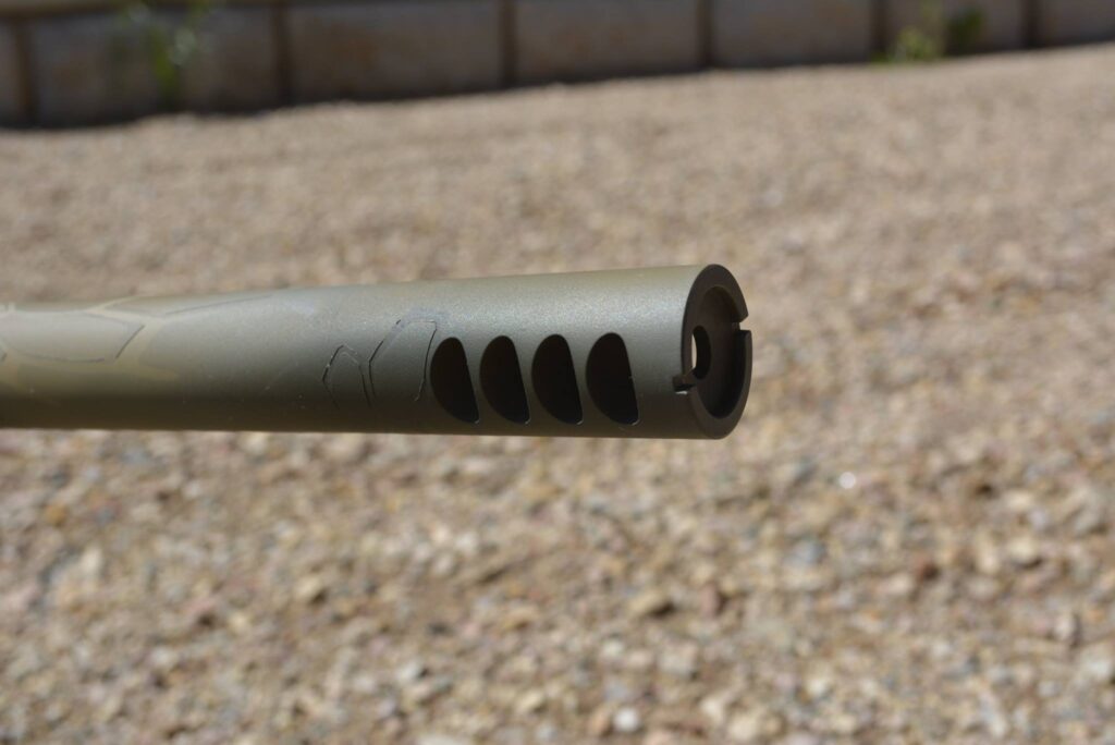 GUNSMITHING SERVICES:  Install timed muzzle brake-direct fit, no clamp/lock ring