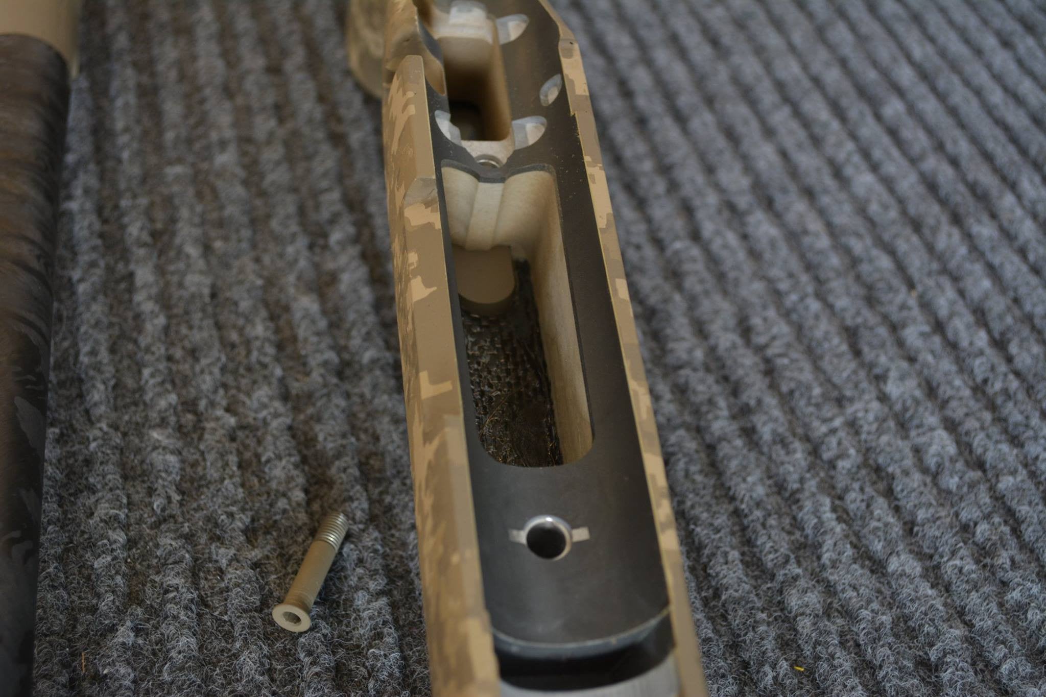 GUNSMITHING SERVICES: Custom inlet and pillar bedding
