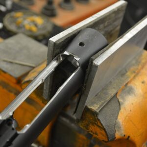 GUNSMITHING SERVICES: AIAW magazine well modification to Rem M700 receiver