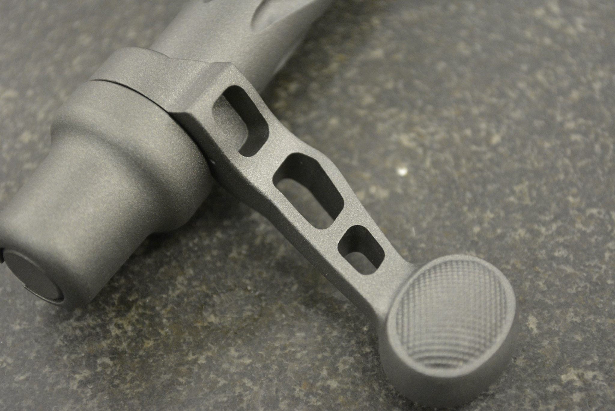 GUNSMITHING SERVICES: Bolt handle skeletonizing for the M700