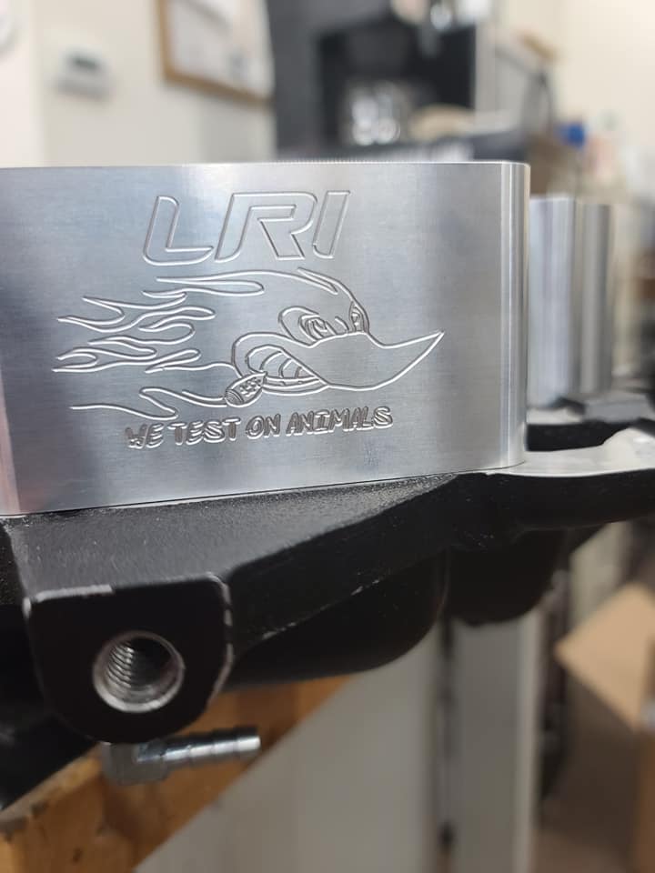 LRI 2" Blower Spacer for LS7 COPO Camaros fitted with 2.9L Whipple Superchargers. - Image 4