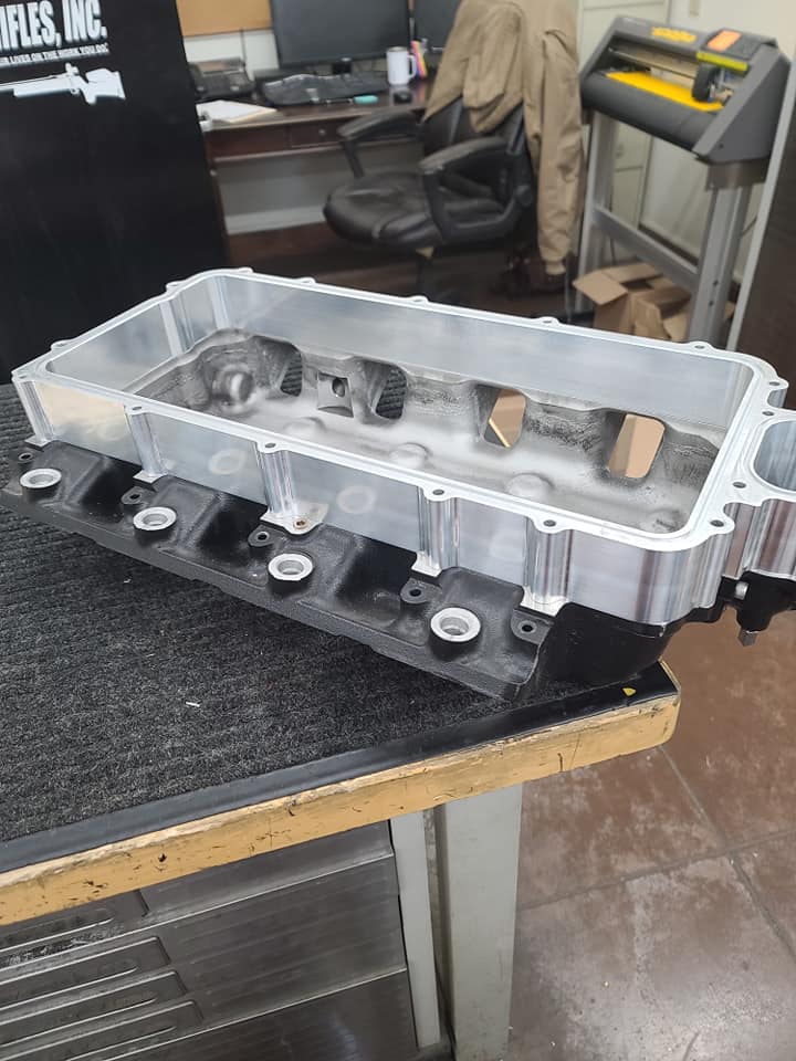LRI 2" Blower Spacer for LS7 COPO Camaros fitted with 2.9L Whipple Superchargers. - Image 5