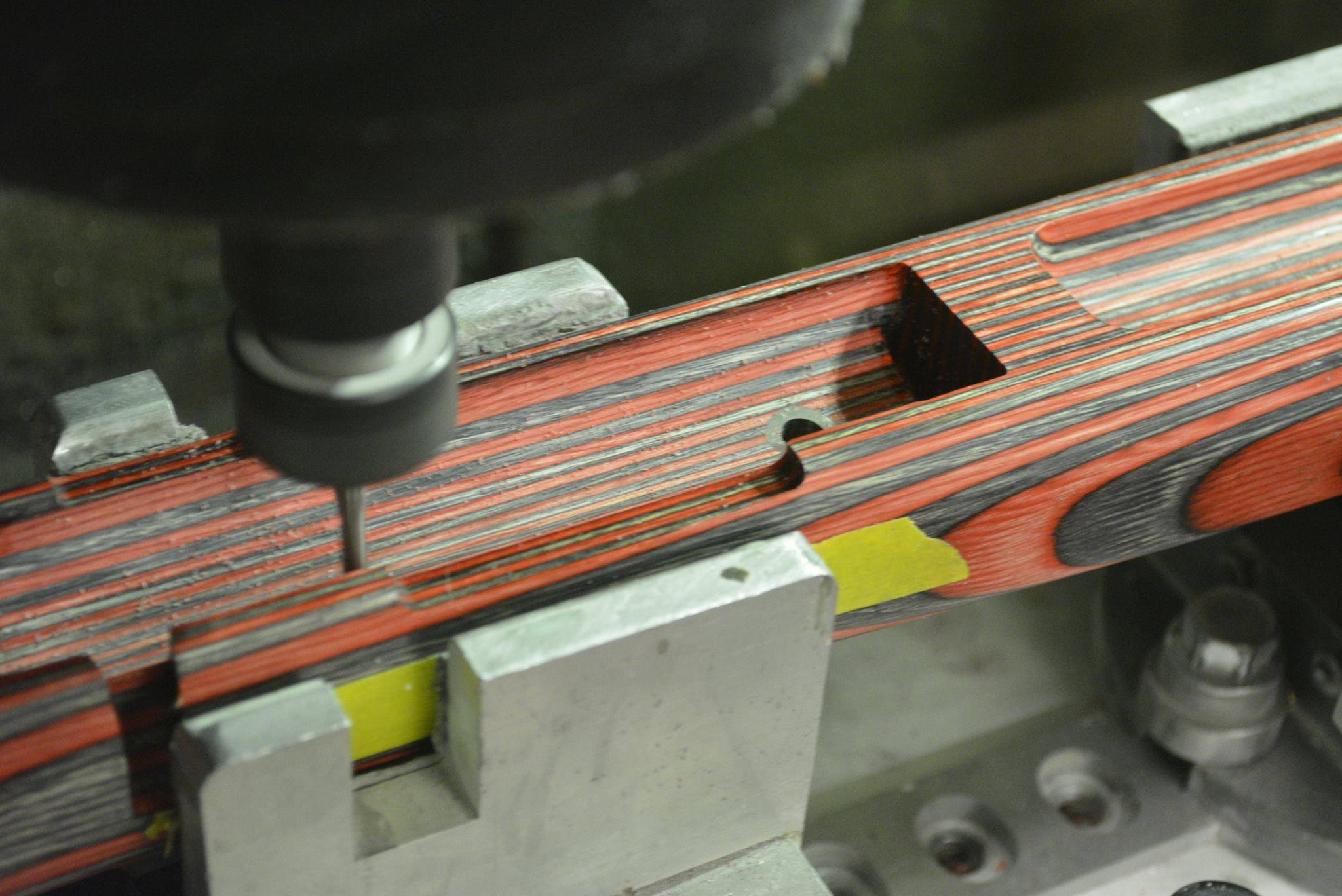 GUNSMITHING SERVICES: 3D Surface machined stock inletting - Image 22