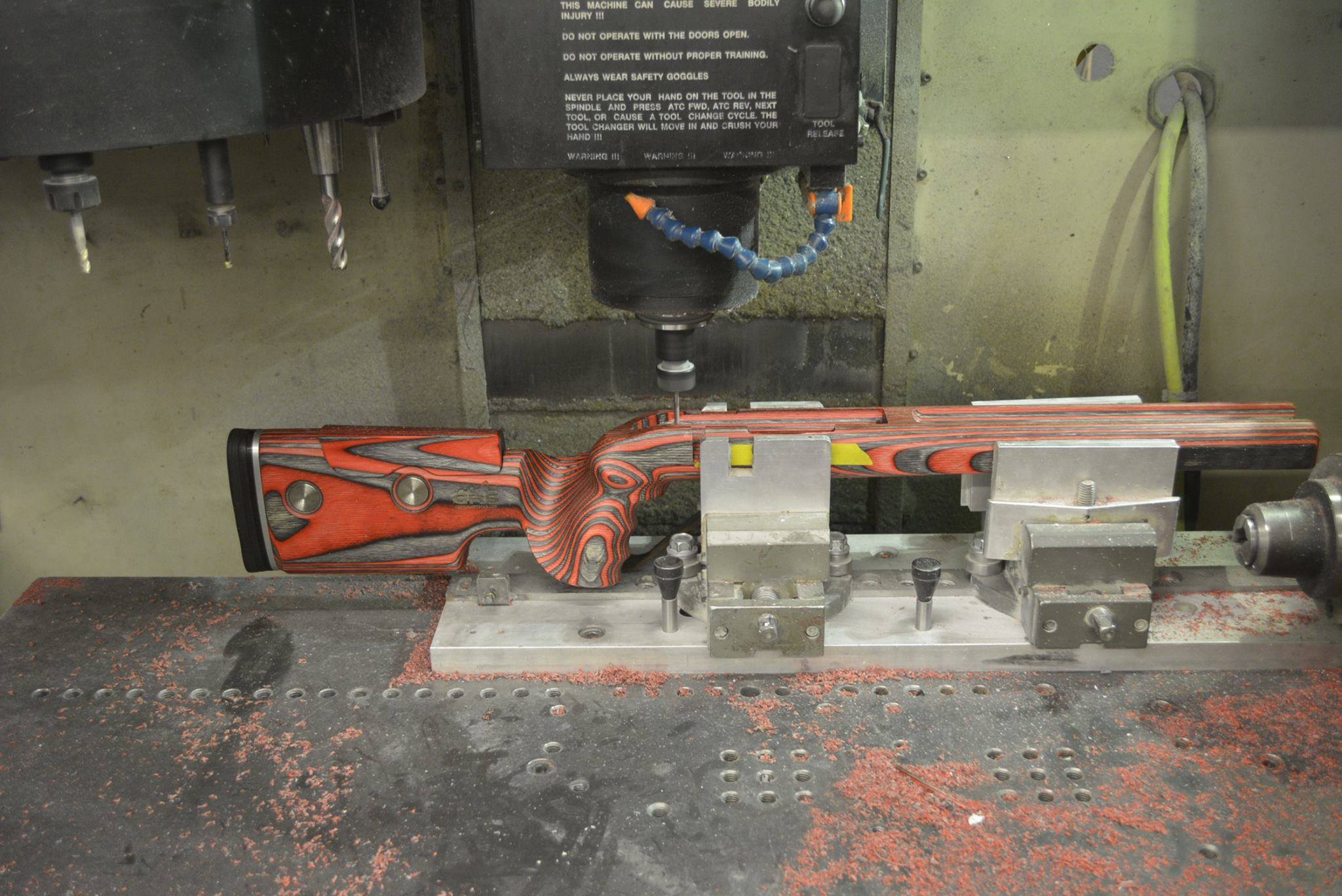 GUNSMITHING SERVICES: 3D Surface machined stock inletting - Image 25