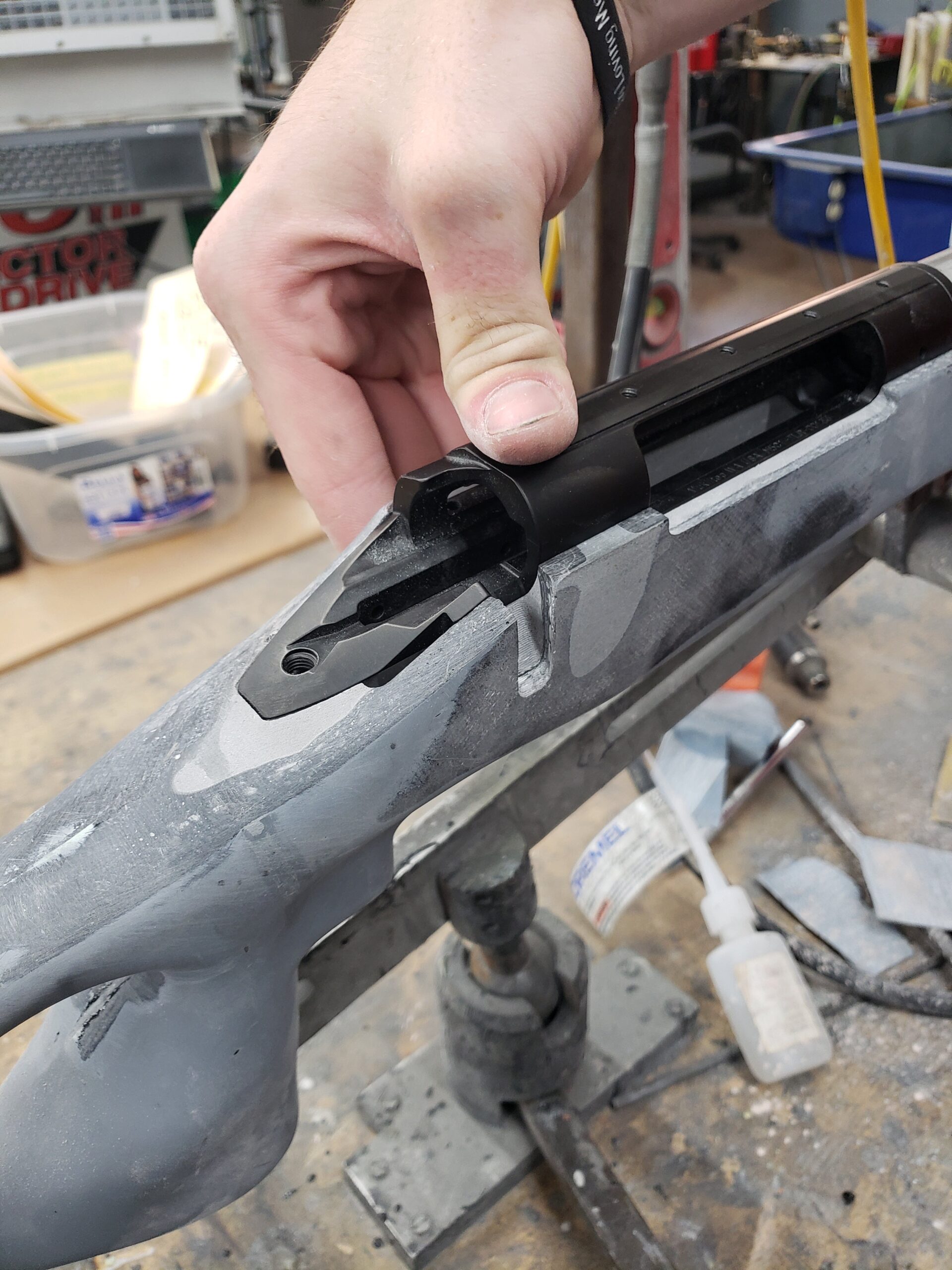 GUNSMITHING SERVICES: 3D Surface machined stock inletting - Image 4