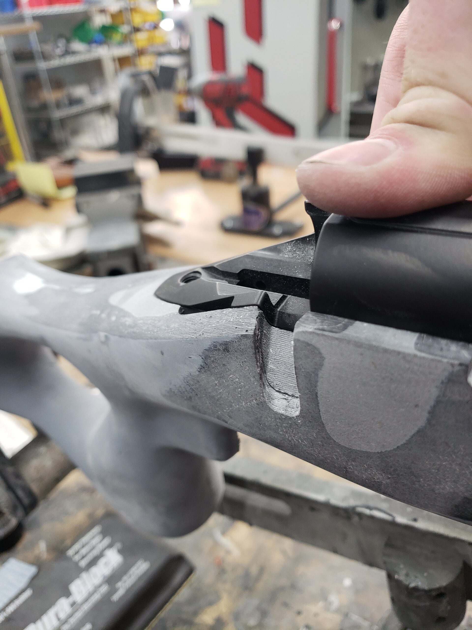 GUNSMITHING SERVICES: 3D Surface machined stock inletting - Image 6