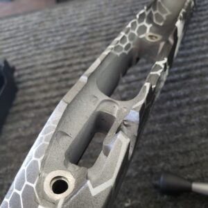 GUNSMITHING SERVICES: 3D Surface machined stock inletting