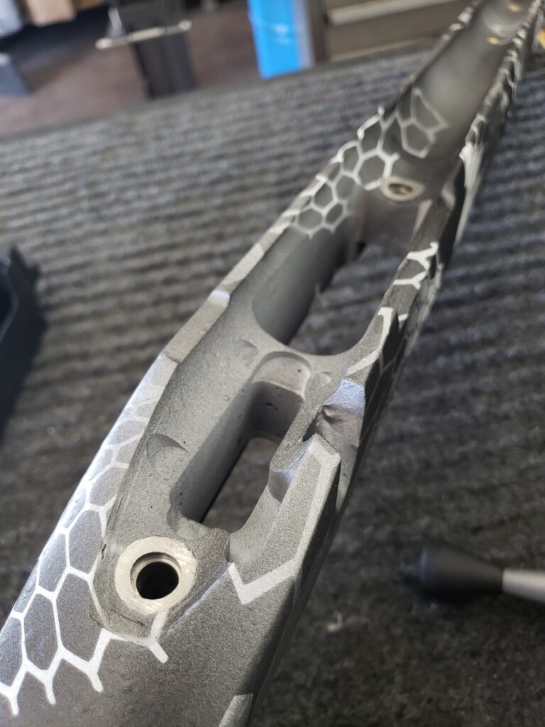 GUNSMITHING SERVICES: 3D Surface machined stock inletting
