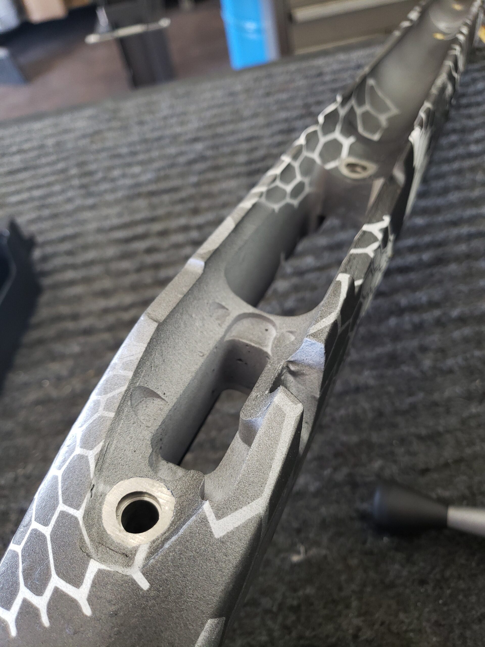 GUNSMITHING SERVICES: 3D Surface machined stock inletting
