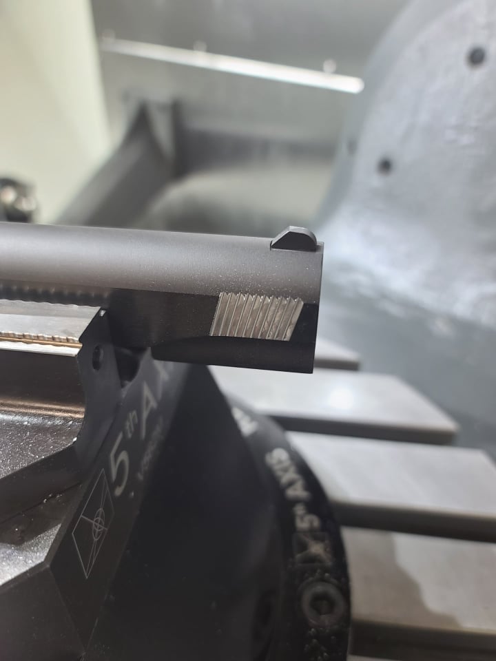 GUNSMITHING SERVICES: Colt/1911 "Brass Check" for front slide - Image 2
