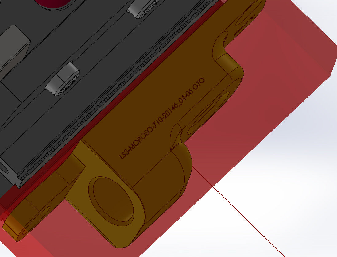 LS3 and up oil line adapter for Moroso oil pans for 2004-2006 GTO - Image 10