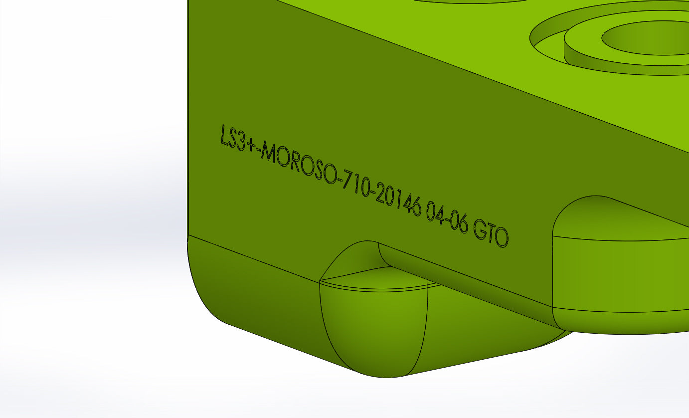 LS3 and up oil line adapter for Moroso oil pans for 2004-2006 GTO - Image 11