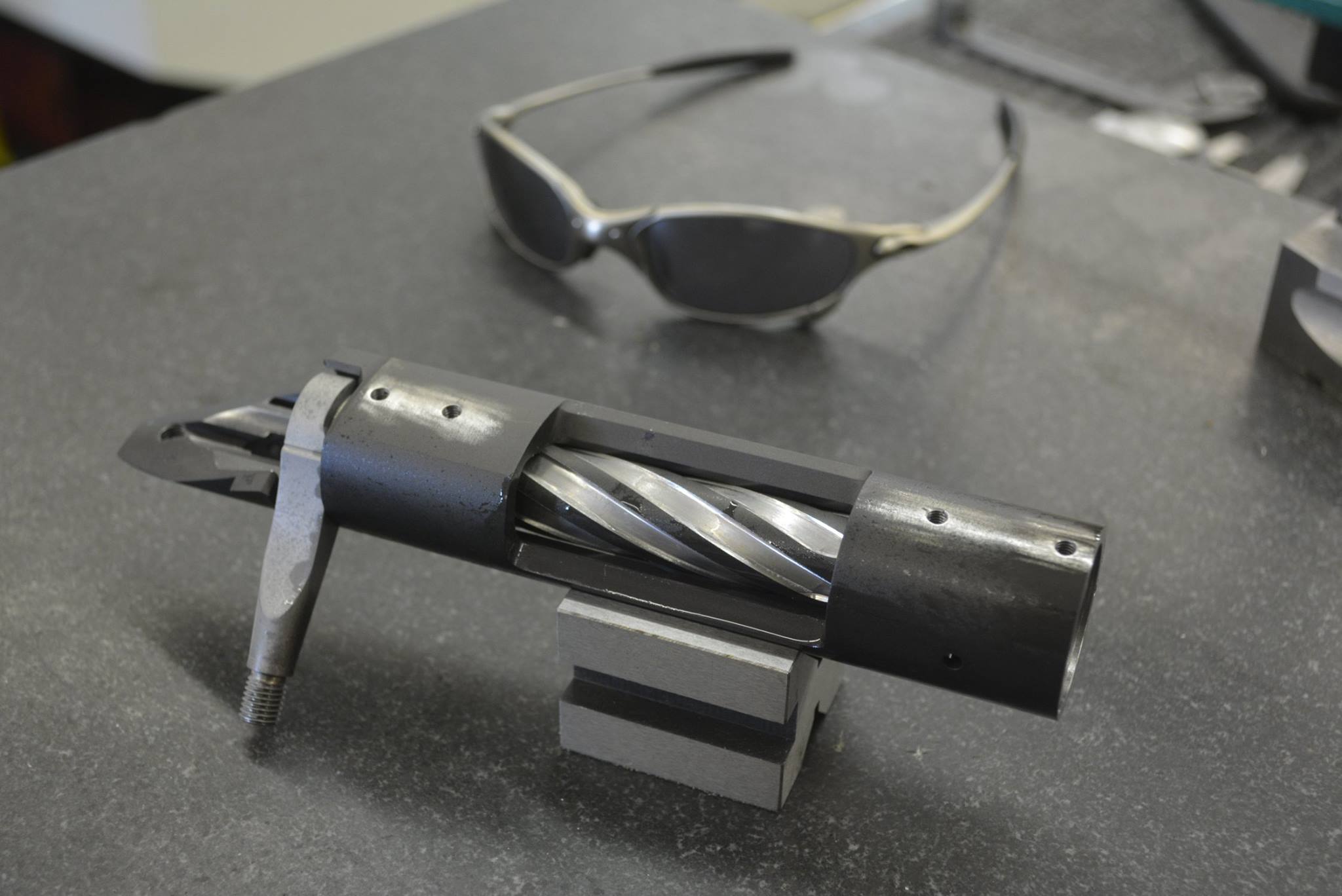 GUNSMITHING SERVICES: Receiver scope base screw hole restoration and correction - Image 2