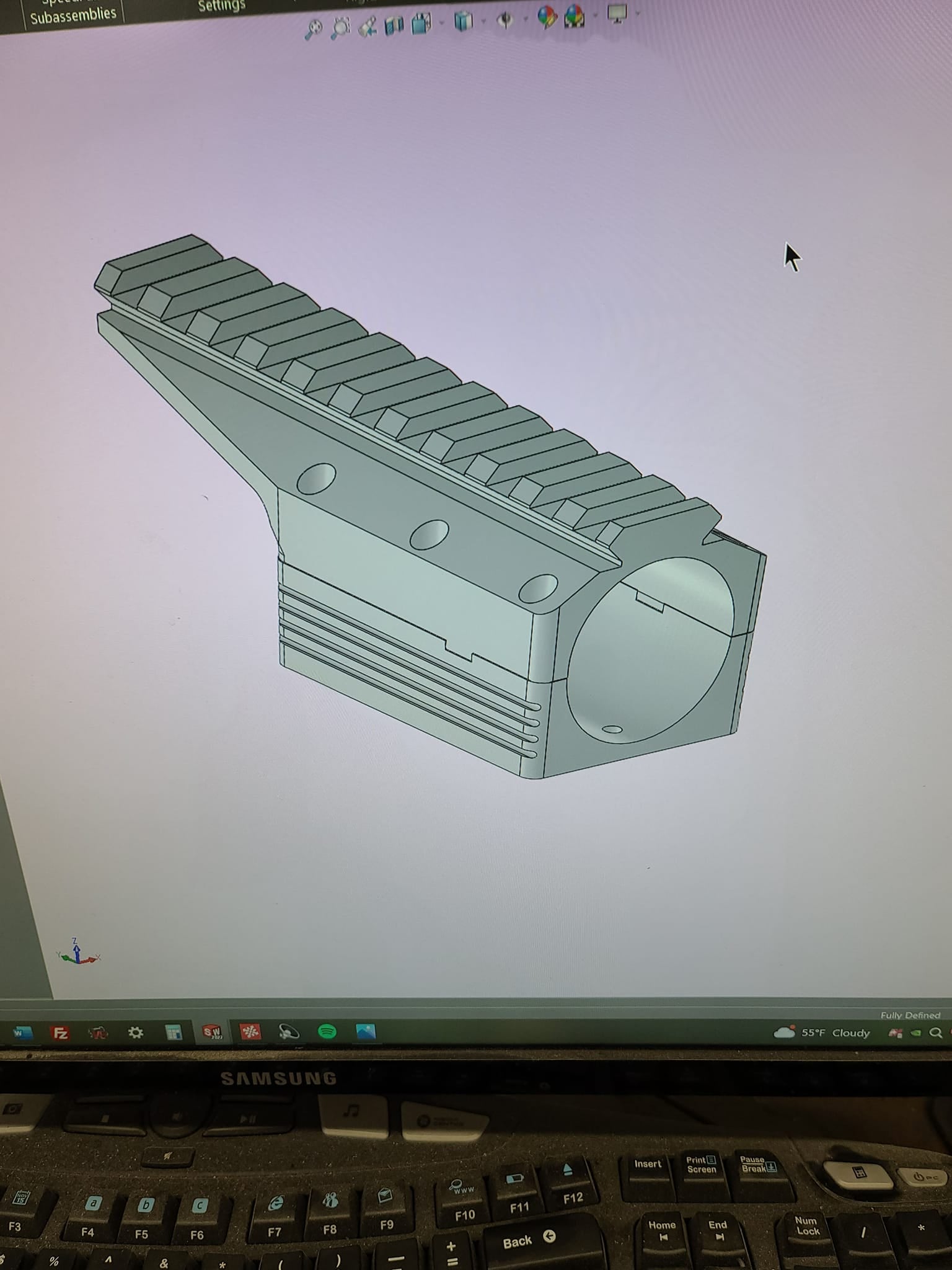 Darpa XM-3 Replica EFR Mounts - Image 3