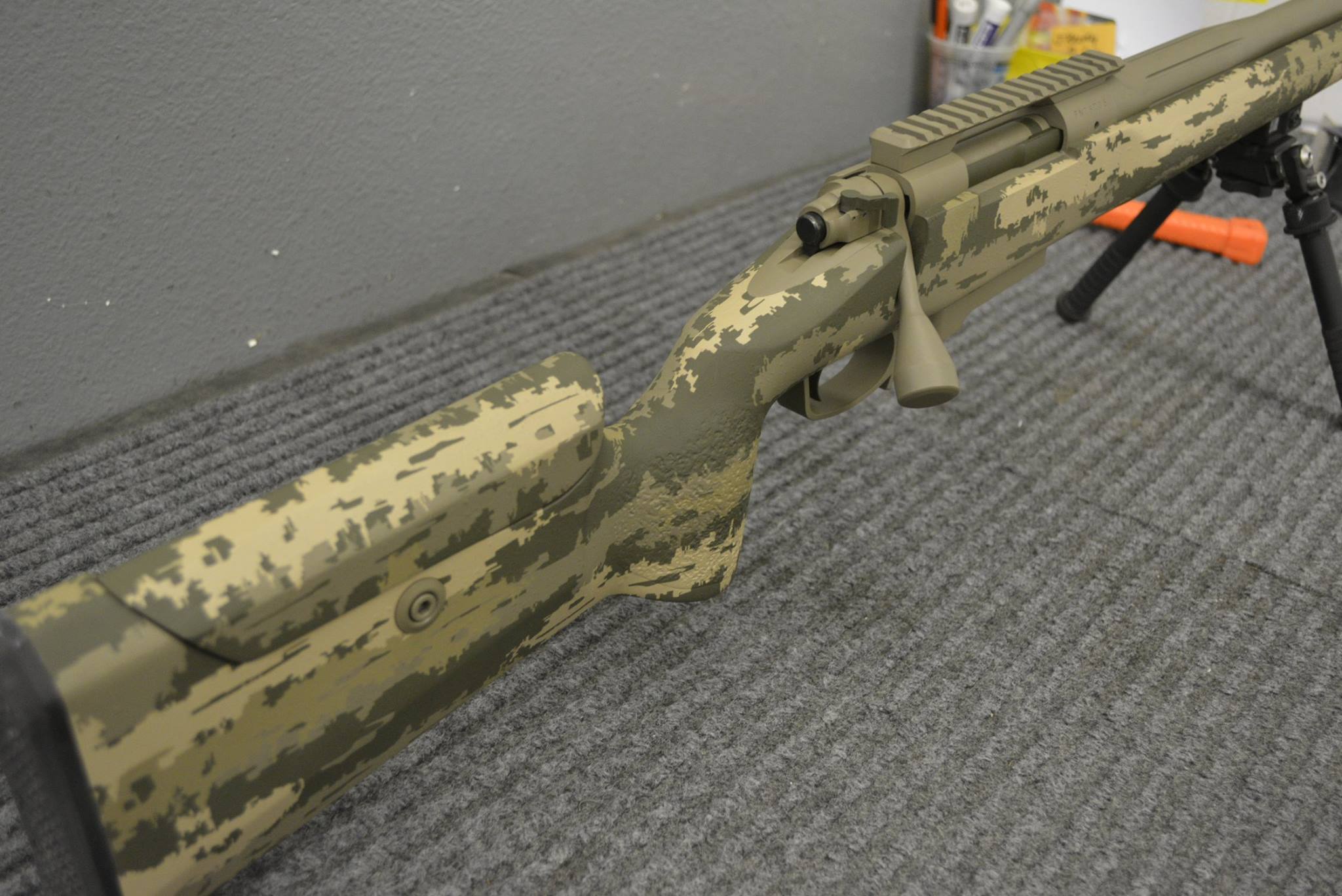 GUNSMITHING SERVICES: Multi-color camouflage_Stocks, Metalwork, and Optics - Image 5