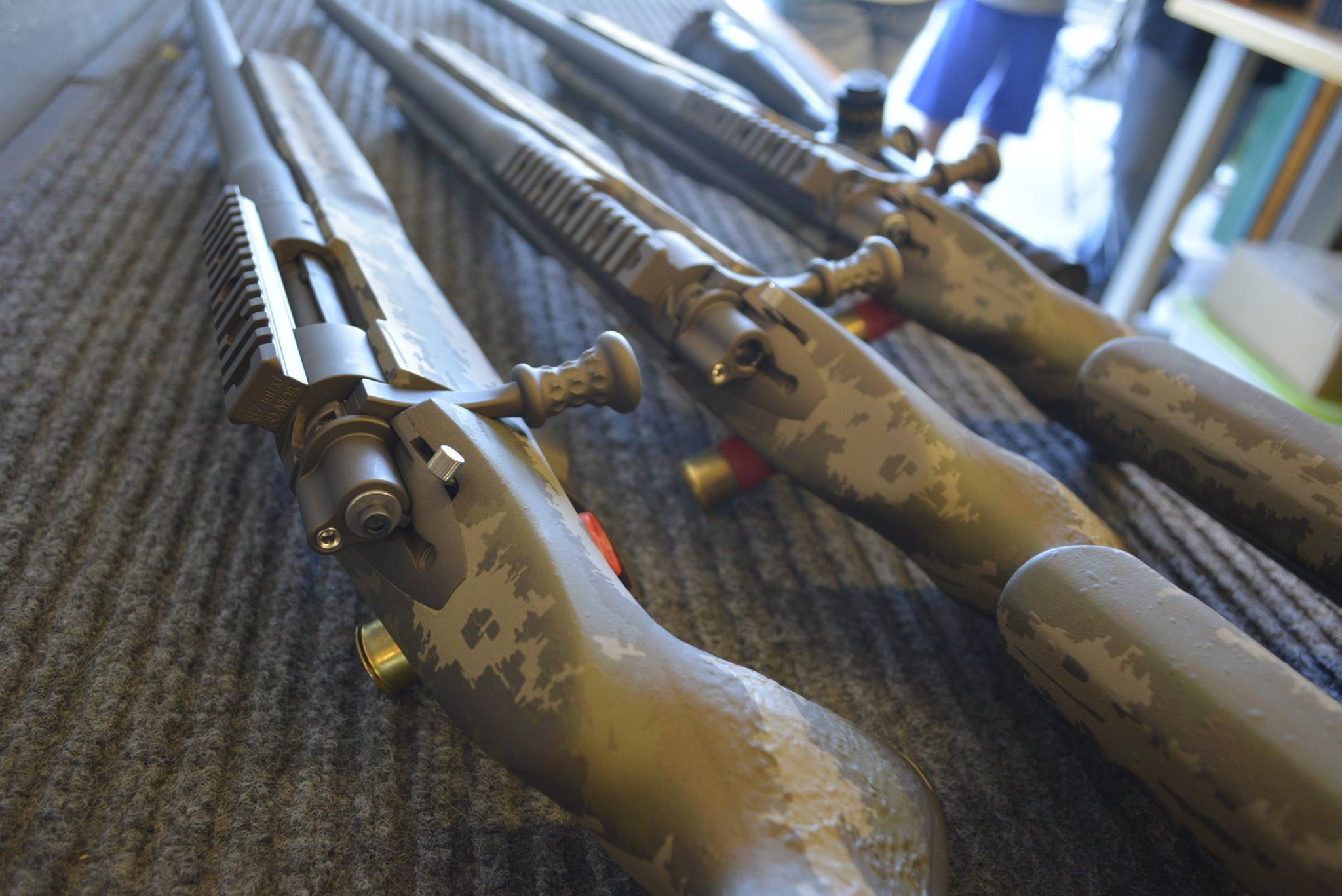 GUNSMITHING SERVICES: Multi-color camouflage_Stocks, Metalwork, and Optics - Image 6