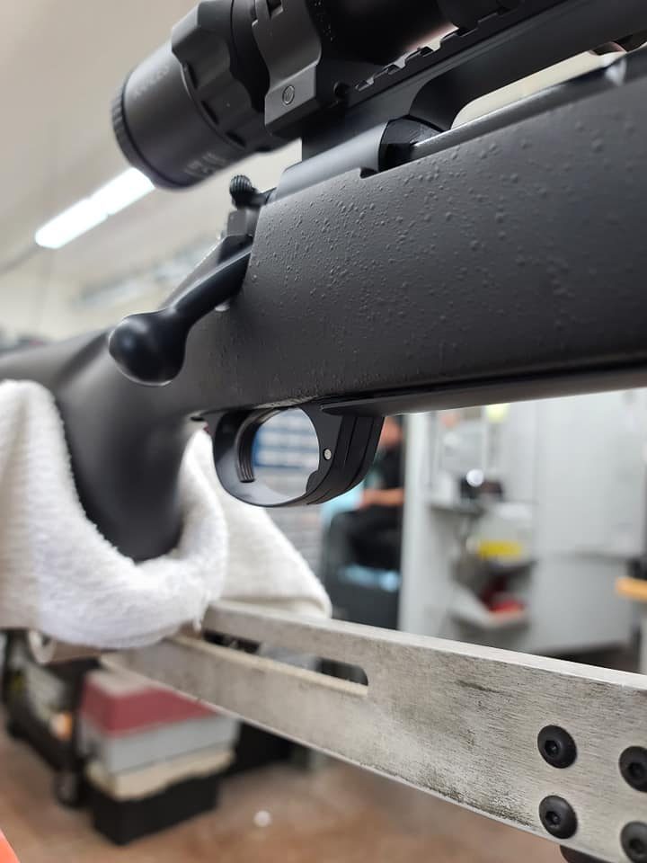 GUNSMITHING SERVICES: Single color gunstock finishing