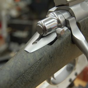 GUNSMITHING SERVICES: Two color gunstock finishing_Base color with 2nd color webbing